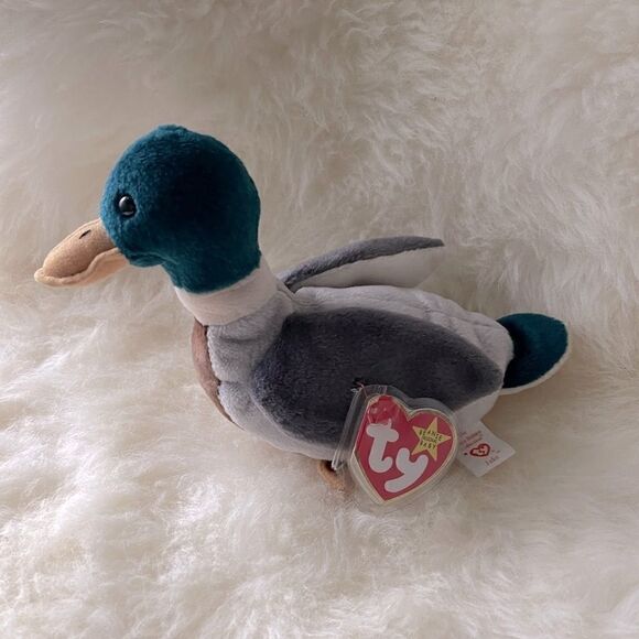 Ty Beanie Baby Jake ™ the Mallard Duck - Picture 1 of 12